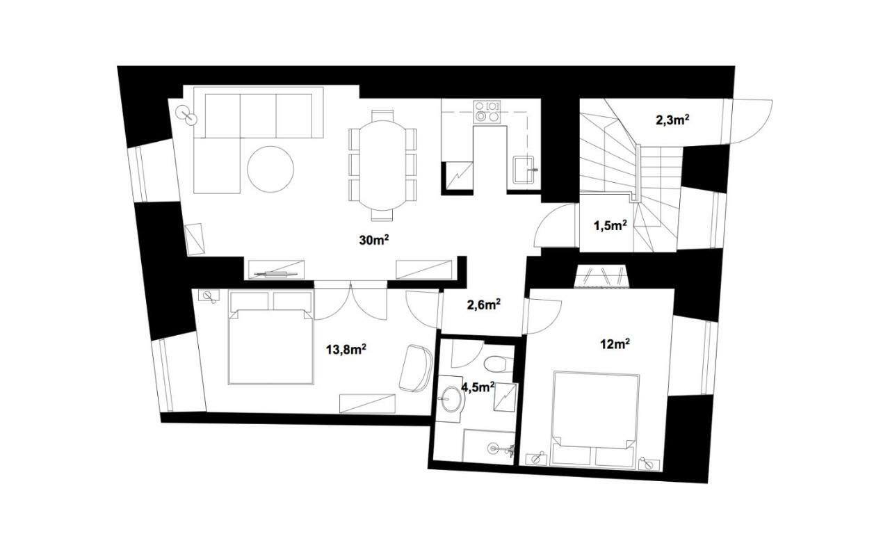 Tallinnhousing Knights And Nobility -3 Bdr Home Екстер'єр фото